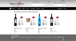 Desktop Screenshot of iberowine.com